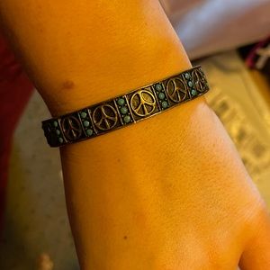 Lucky Brand Peace Bracelet